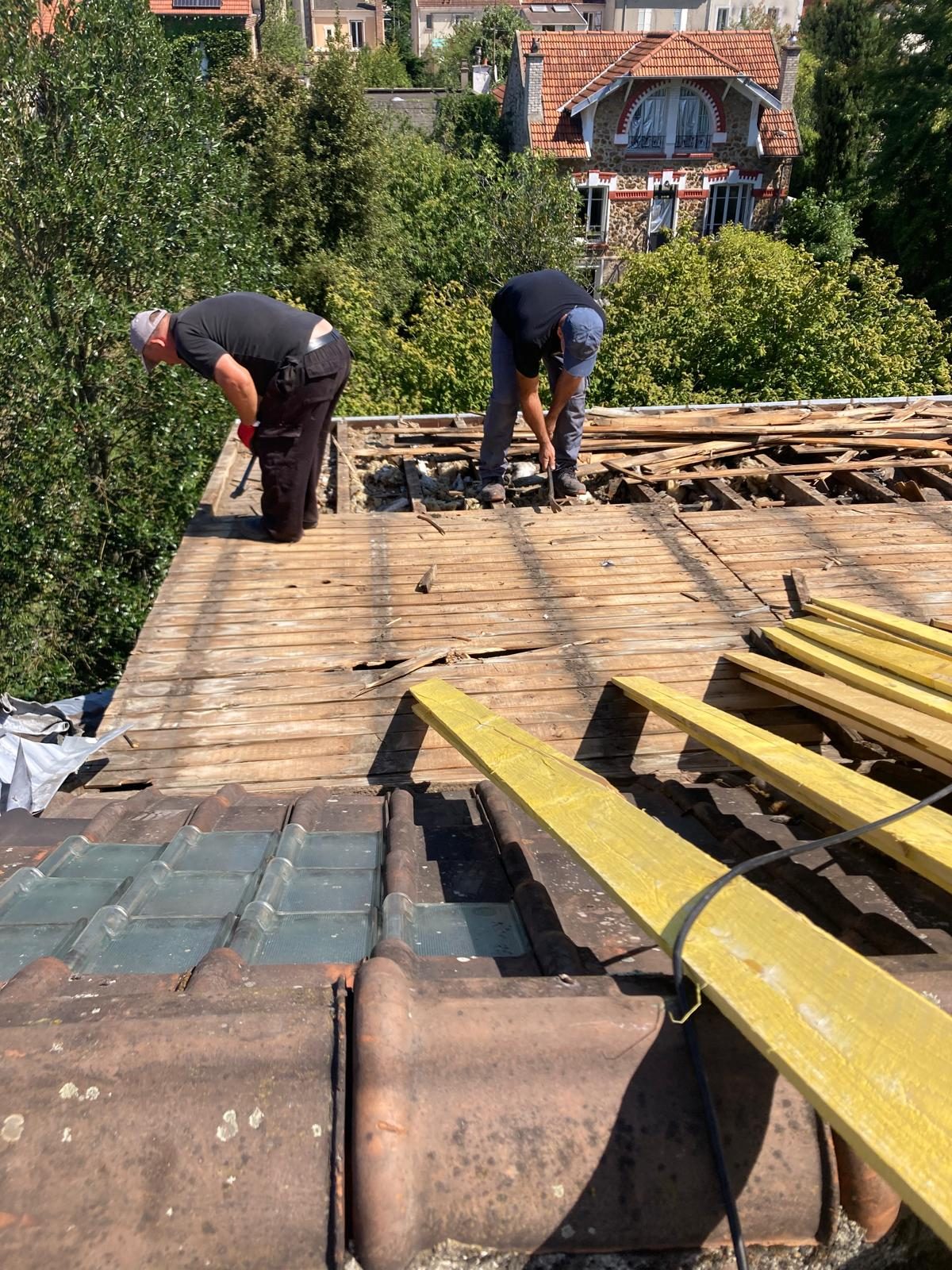 Réalisation Sauzaire Couverture Rénovation - intervention couverture